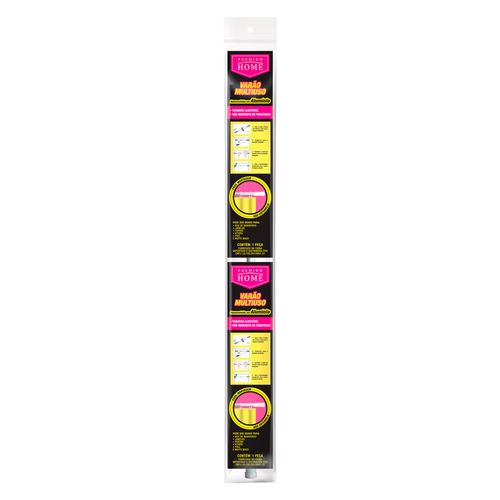 Barrote extensible (70 cm a 1,2 m) metálico blanco