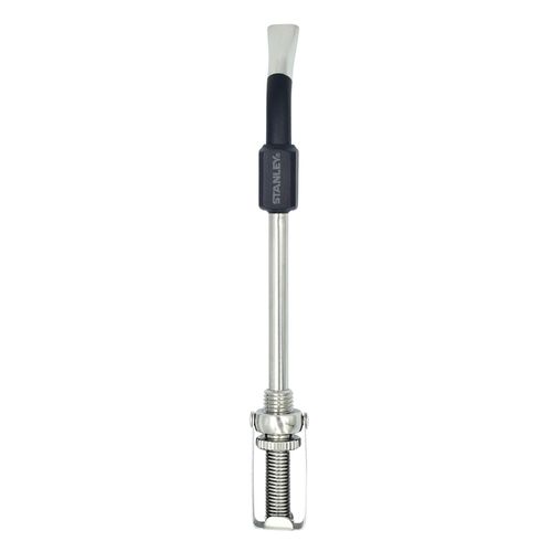Bombilla STANLEY con control flujo negra acero inoxidable