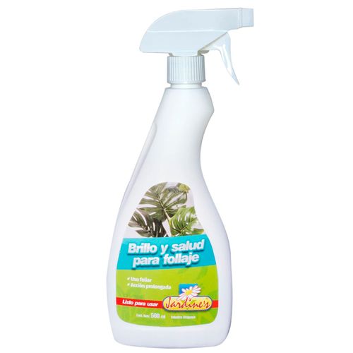 Abrillantador jardines de hojas con pulverizador