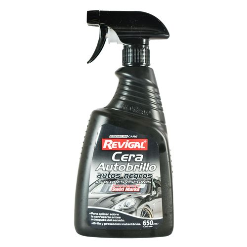 Cera autobrillo Revigal especial para autos negros