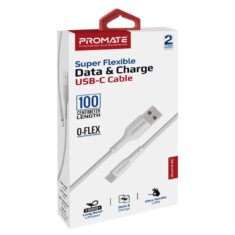 Cable-usb-a-usb-c-1-metro-PROMATE-Xcord-ac-blanco-0