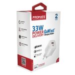 Cargador-de-pared-PROMATE-Powerport-33-33w-usb-c-a-blanco-0