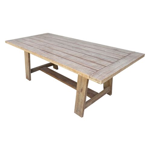 Mesa de Comedor en Madera Acacia 220x100x76 cm