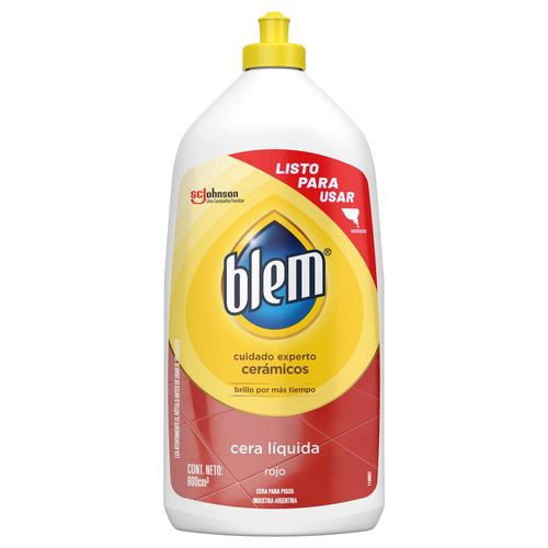 Cera BLEM pisos cerámicos rojo 800 cc