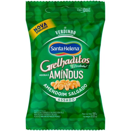 Maní con sal amindus SANTA HELENA 100 g