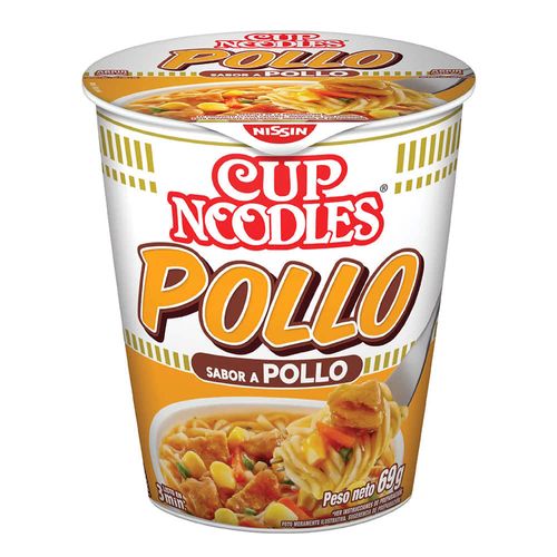 Sopa NISSIN en vaso sabor pollo 63 g