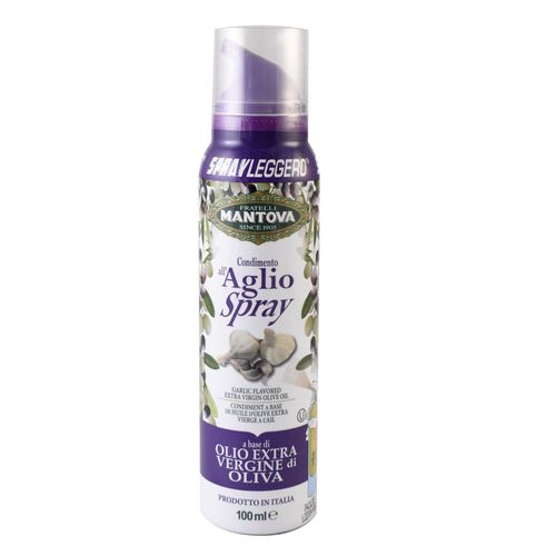 Aceite de oliva extra virgen MANTOVA ajo 100 cc