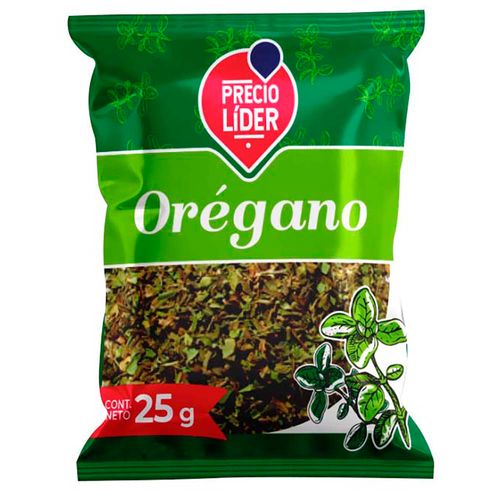 Orégano PRECIO LÍDER 25 g