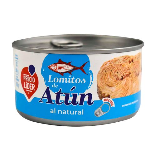 Atún lomito al natural PRECIO LÍDER 354 g