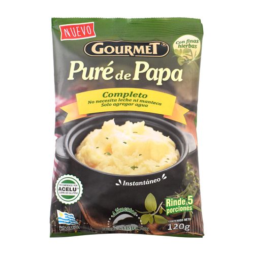 Puré de papas GOURMET con finas hierbas 120 g