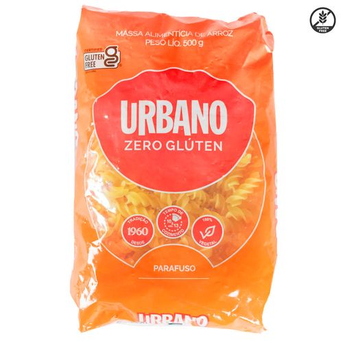 Fideos de arroz URBANO tirabuzón sin glúten 500 g