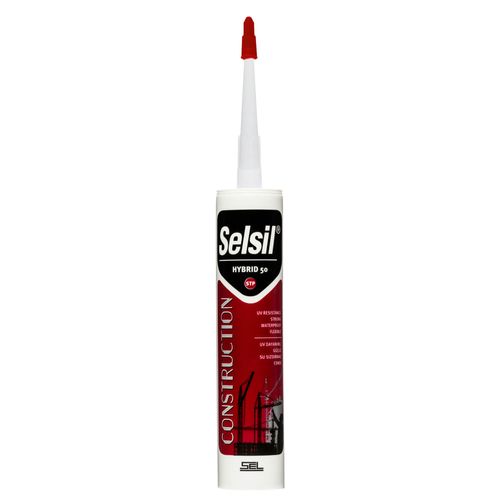 Sellador Hybrid SELSIL shore 50 blanco 290 ml