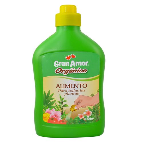 Alimento orgánico para planta GRAN AMOR 500cc