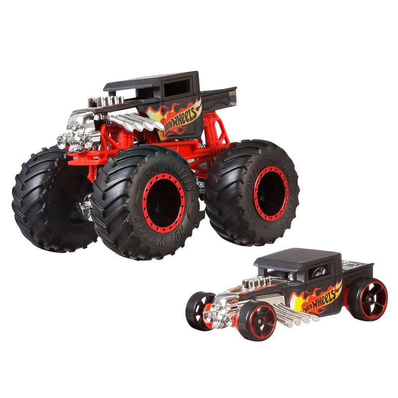 Hw-Monster-truck-vehiculo-con-auto-aplastable-1