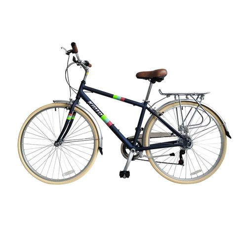 Bicicleta KIOTO urbana montaña R. 28 azul marino