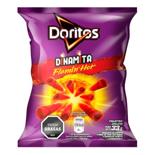 Snack DORITOS Dinamita Flamin Hot 33 g