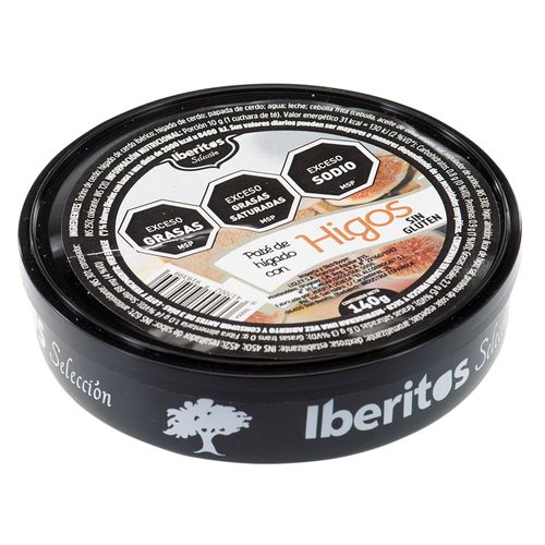 Pate de higado con higos IBERITOS 140 g