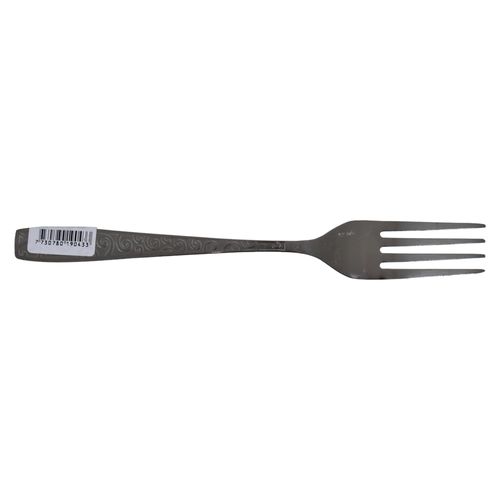 Tenedor de mesa acero con arabescos 20.5 cm