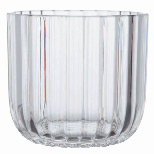 Vaso en acrílico facetado 268 ml