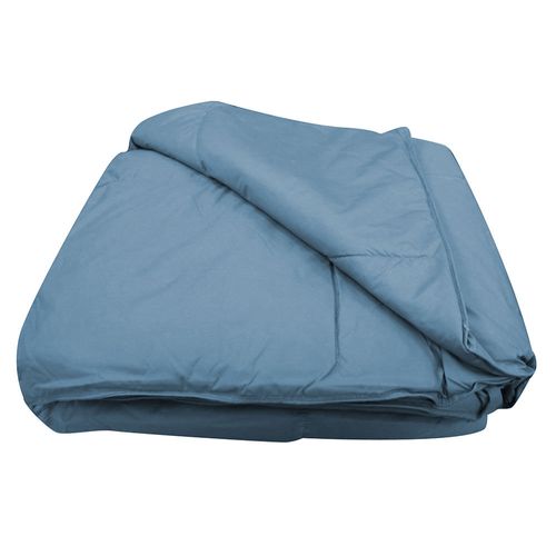 Acolchado de plumas HOME CLASS color indigo 150x220cm 1 plaza