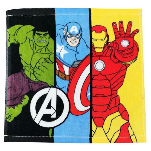 Toalla social infantil velour 30x30 cm Avengers 201-2
