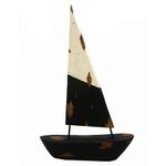 Velero-en-madera-36x58-cm-negro-con-blanco-0