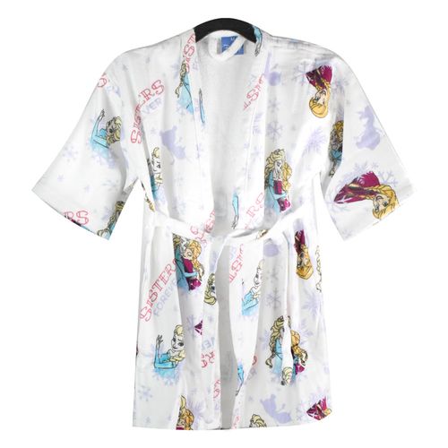 Bata de baño velour rotativa talle m frozen
