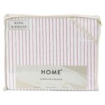 Juego-de-Sabanas-HOME-King-Size-estampado-lineas-rosa-2