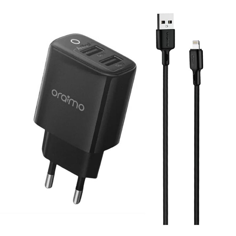 Cargador-de-pared-ORAIMO-Firefly-2-Usb-12w-C-Cable-li-1