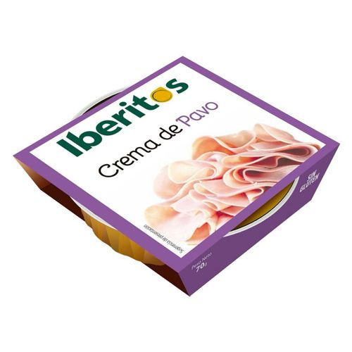 Crema de pavo IBERITOS sin gluten 70 g