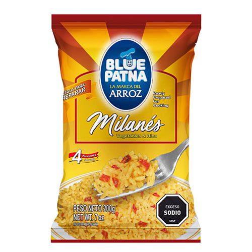 Arroz milanés BLUE PATNA 200g