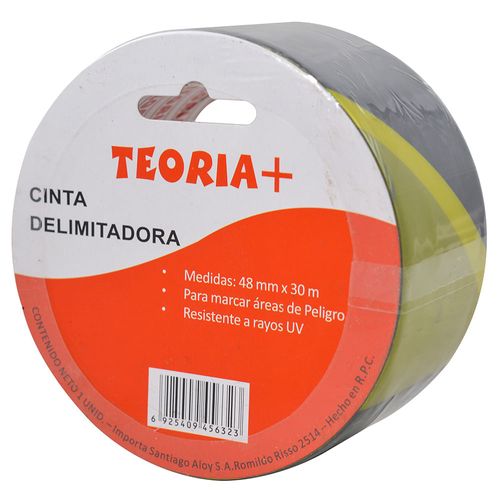 Cinta adhesiva TEORIA + delimitadora 48x30 mm