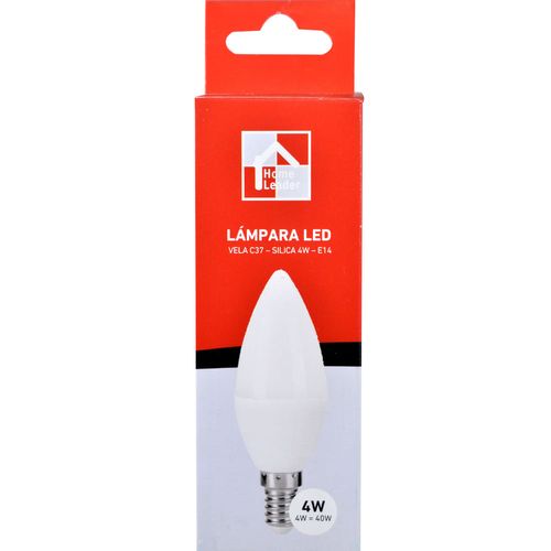 Lámpara HOME Leader Filamento led C37 neutra 4 W E14