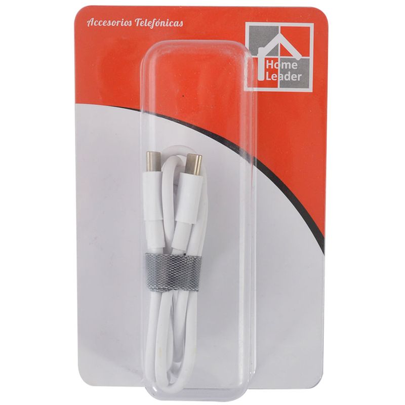 Cable-USB-HOME-LEADER-tipo-C-a-tipo-C-1m-0