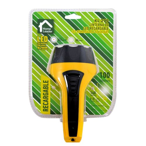 Linterna HOME LEADER led recargable 0.5 w