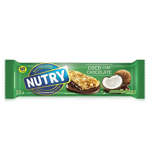 Cereal barra NUTRY coco y chocolate 25 g