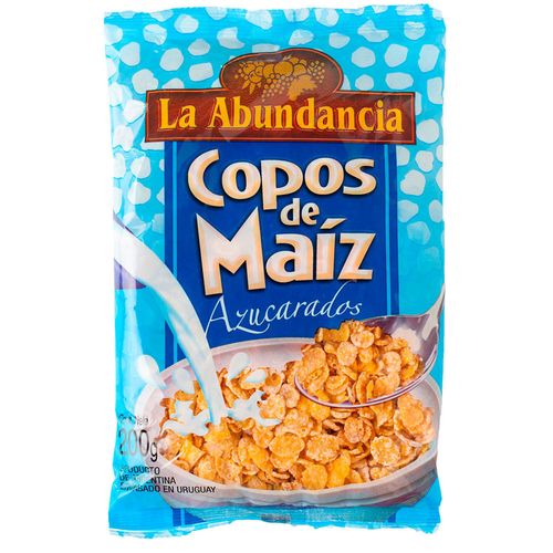 Copos de maíz LA ABUNDANCIA azucarados 200g