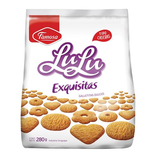 Galletitas LULU Exquisitas 280 g