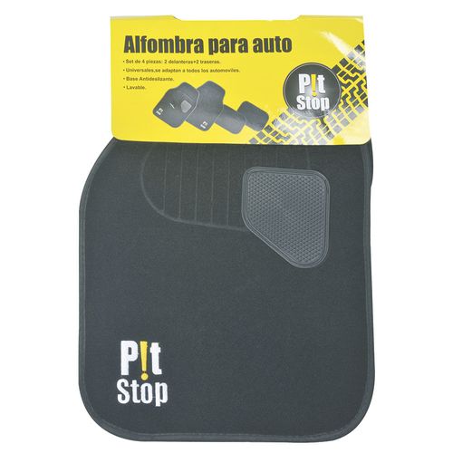 Alfombras PIT STOP moquette 4 piezas