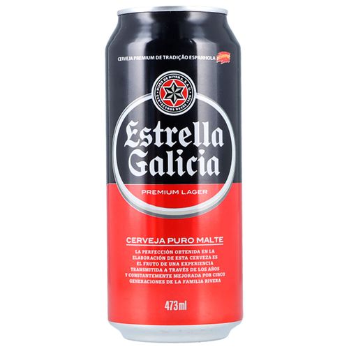 Cerveza ESTRELLA GALICIA 473 ml