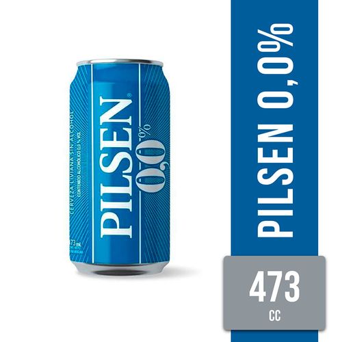 Cerveza PILSEN 0,0 alcohol 473 ml