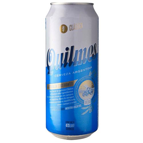 Cerveza QUILMES Lager 473ml