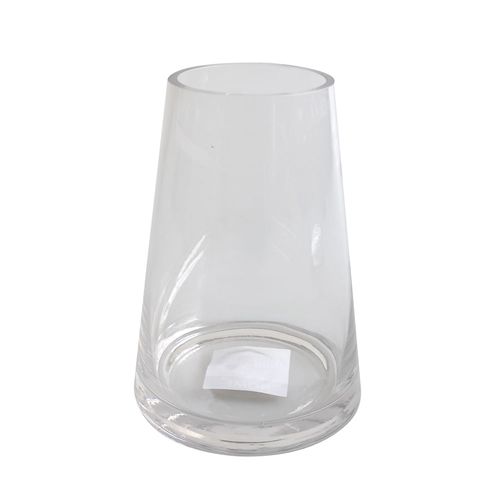 Florero de vidrio medida 7x15 cm