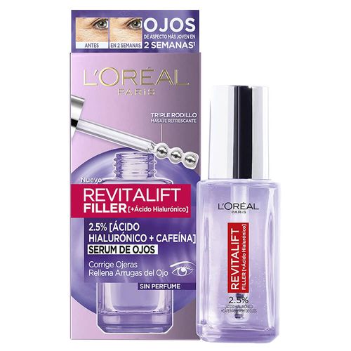 Serum de ojos L´OREAL Revitalift  hialurónico 20 ml