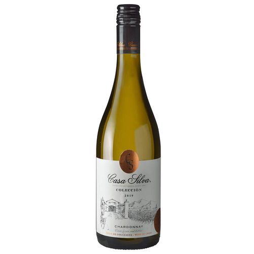 Vino blanco CASA SILVA chardonnay 750 ml
