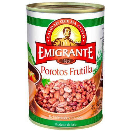 Porotos frutilla EMIGRANTE 400 g