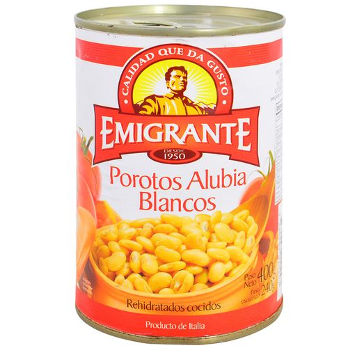 Porotos alubia EMIGRANTE 400 g