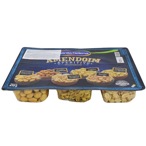 Pack aperitivo maní SANTA HELENA 410 g