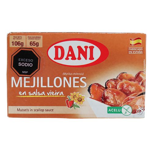 Mejillones en salsa vieira DANI 111 g