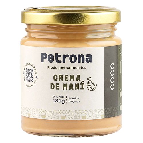 Crema de Maní con Coco PETRONA 180 g